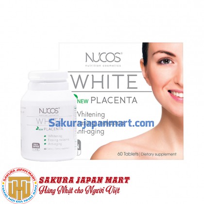 Viên uống trắng da, giảm nám Nucos White 60 viên